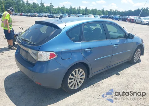 2008 Subaru Impreza 2.5I from USA, damaged, VIN JF1GH61698G825251